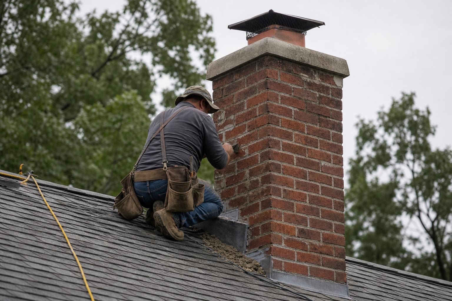 Chimney Cap Installation